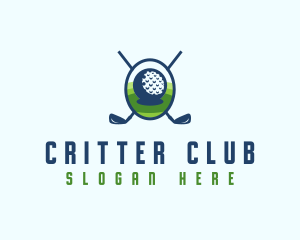 Golf Ball Sports logo design