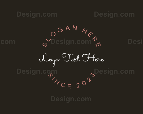 Elegant Circle Business Logo