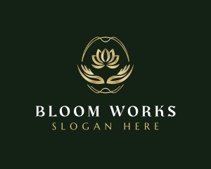 Luxury Spa Wellness logo design