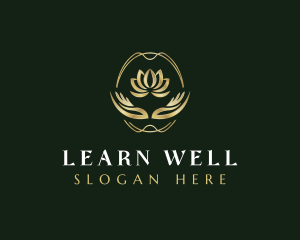 Luxury Spa Wellness logo design