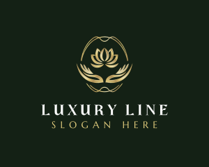 Luxury Spa Wellness logo design