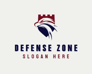 Eagle Defense Shield logo design