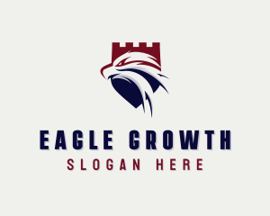 Eagle Defense Shield logo design