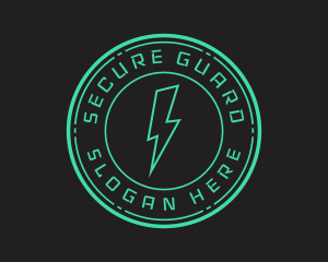 Techno Lightning Badge logo