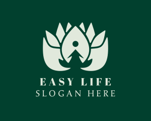 Lotus Flower Spa  logo design