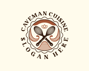 Whisk Baking Cuisine logo design