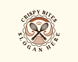 Whisk Baking Cuisine logo design