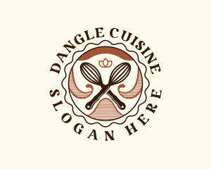 Whisk Baking Cuisine logo design