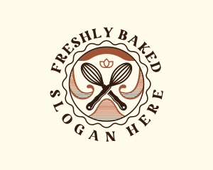 Whisk Baking Cuisine logo design