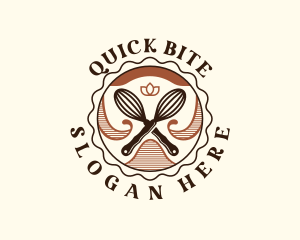 Whisk Baking Cuisine logo design