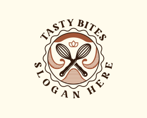 Whisk Baking Cuisine logo design