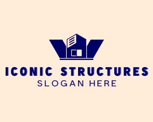 Structure Facility Warehouse  logo design