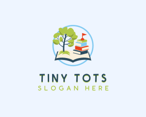 Daycare Educational Publisher logo design