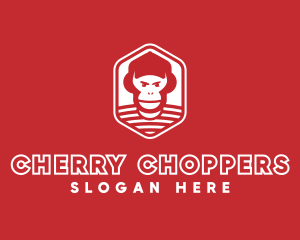 Monkey Ape Chimp logo design