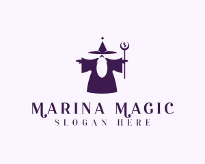 Magical Money Wizard logo design