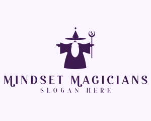 Magical Money Wizard logo design