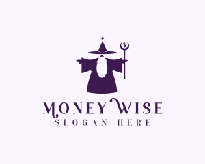 Magical Money Wizard logo design