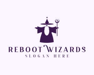 Magical Money Wizard logo design