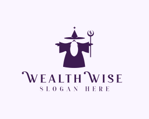 Magical Money Wizard logo design