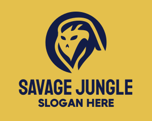 Safari Wild Lion logo design