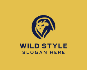 Safari Wild Lion logo design