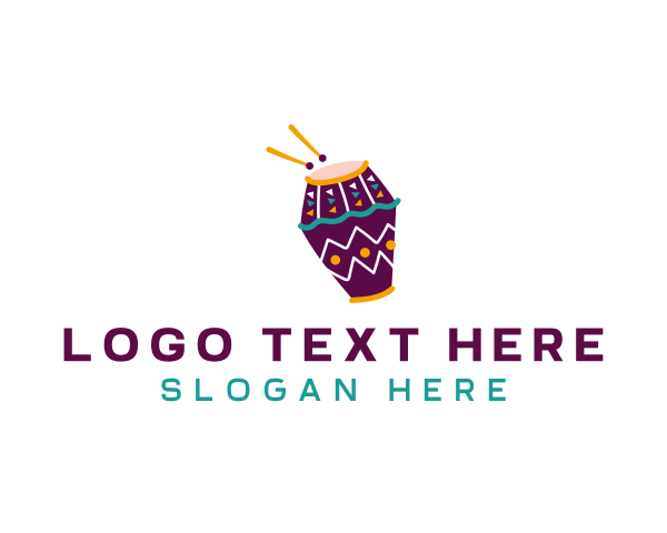 Musical African Drum logo