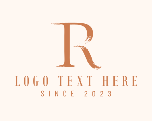 Cosmetics Letter R logo
