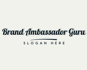 Business Fashion Cursive Wordmark logo design