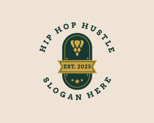 Beer Hop Brewer logo design