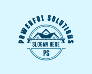 Home Sanitation Cleaning logo design