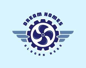 Propeller Gear Wing logo
