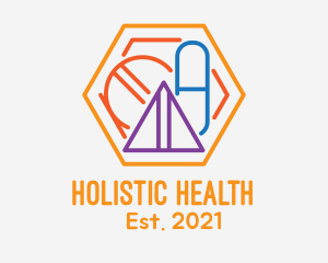 Hexagon Medical Pill logo