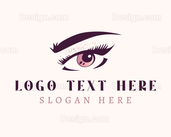 Eye Beauty Makeup Logo