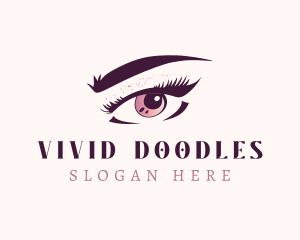 Eye Beauty Makeup logo design