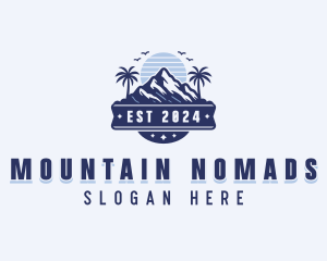 Mountain Summit Peak logo design