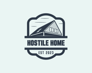 Home Property Roof logo design