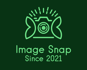 Green Photography Camera  logo