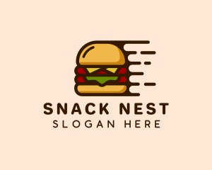 Burger Fast Food logo design