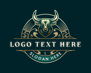 Elegant Bull Bison Ranch logo