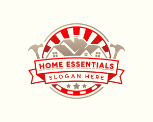 Home Roof Repair logo design