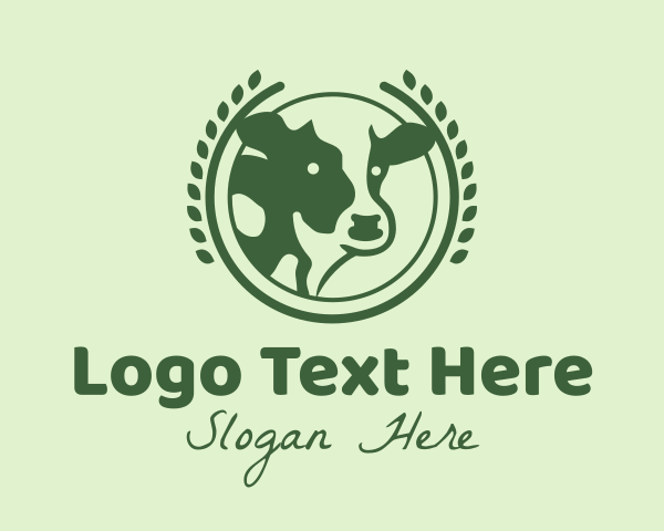 Cattle logo example 3