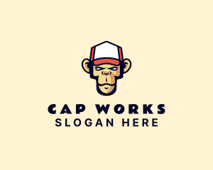 Monkey Cap Avatar logo design