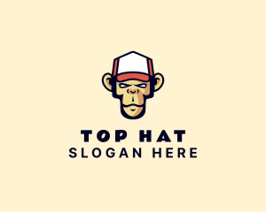 Monkey Cap Avatar logo design