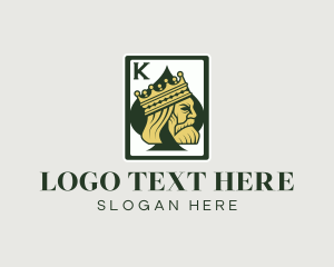 King Spade Card logo