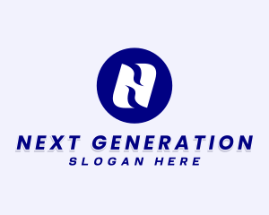 Generic Company Brand Letter N logo design