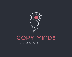 Psychology Support Counseling logo design