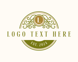 Elegant Garden Vine Logo