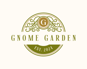 Elegant Garden Vine logo design