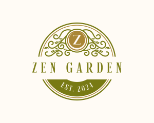 Elegant Garden Vine logo design