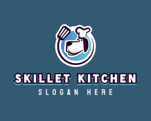 Cartoon Dog Chef logo design